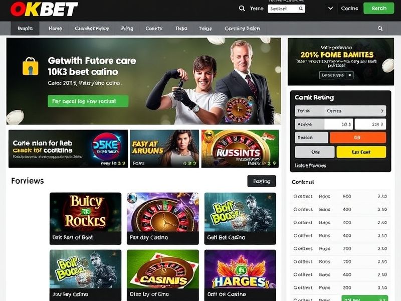 Discover the ultimate gambling experience at ok bet.com – a trusted online platform offering real money casino games, live sports betting, poker, and exclusive bonuses for players of all levels.